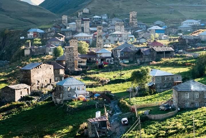 Caucasus Guesthouse Ушґулі Екстер'єр фото